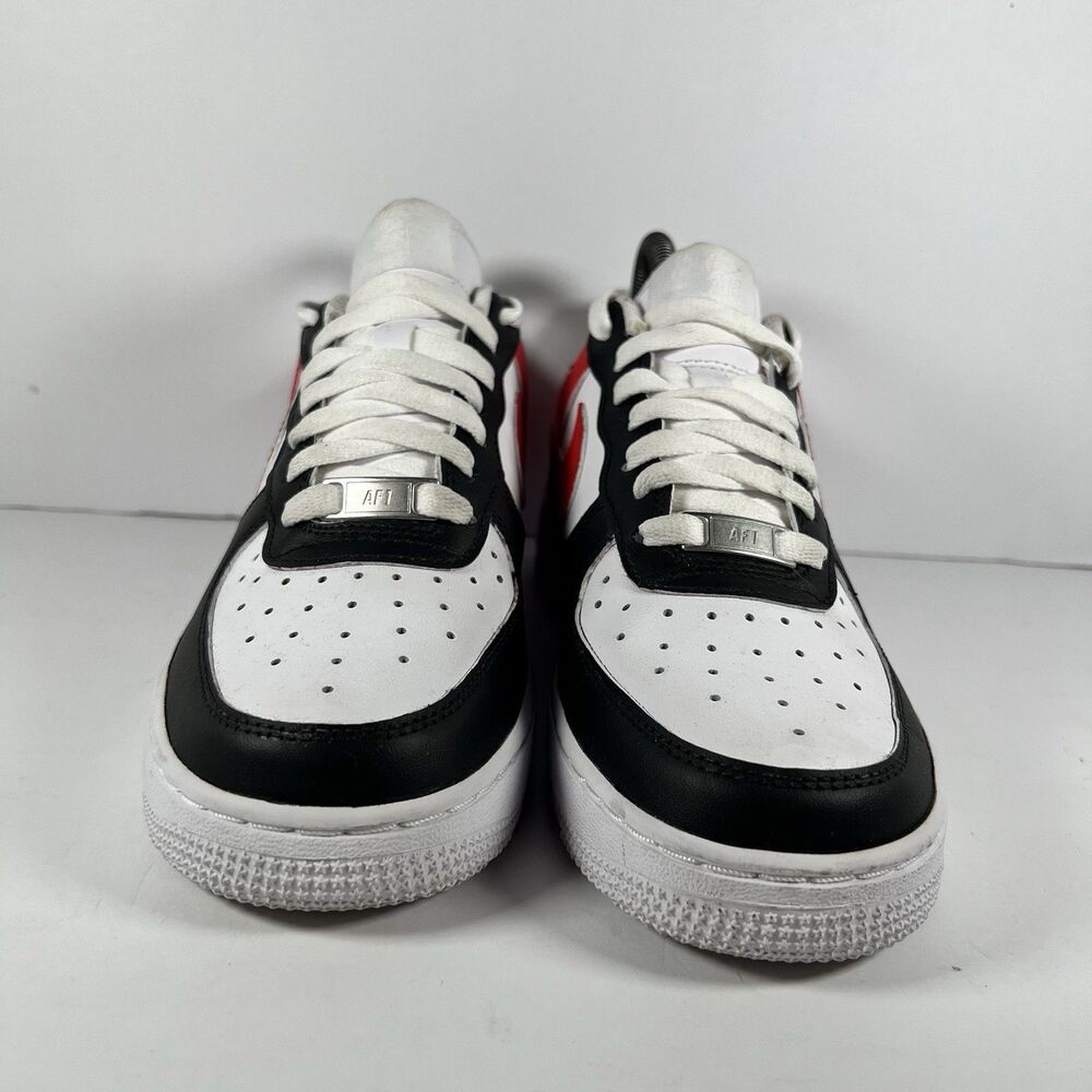 Nike Air Force 1 '07 Atlanta Falcons Custom Shoes Sneakers NFL Women's Size 7 - Picture 2 of 8